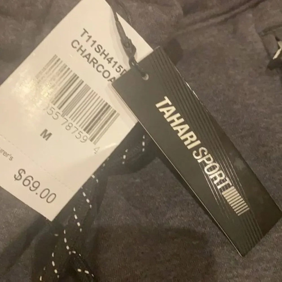 Tahari Zipper Pocket Fleece shorts - Picture 8 of 8